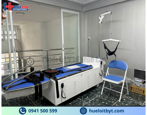 GIƯỜNG KÉO GIÃN CỘT SỐNG LƯNG VÀ CỔ ĐỒNG THỜI YP-2009B