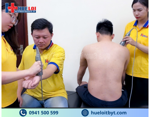 MÁY SIÊU ÂM TRỊ LIỆU 2 ĐẦU DÒ TEXUA JC08