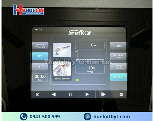 MÁY TRỊ LIỆU BẰNG SÓNG VÔ TUYẾN TECAR CAO CẤP